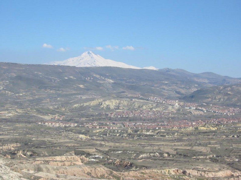 Ürgüp (seen from Boztepe plateau)